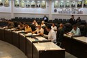 19 DE AGOSTO: projetos, vetos parciais e requerimentos serão discutidos e votados na próxima sessão da Câmara Municipal