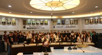 Alunos do Colegião visitam a Câmara; Taise Braz e Gleison Begalli orientam sobre o cotidiano dos vereadores