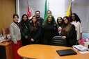 Alunos do Senac Catanduva visitam a sede da Câmara; Jovens foram recebidos pela vereadora Taise Braz Alunos do Senac Catanduva visitam a sede da Câmara; Jovens foram recebidos pela vereadora Taise Braz