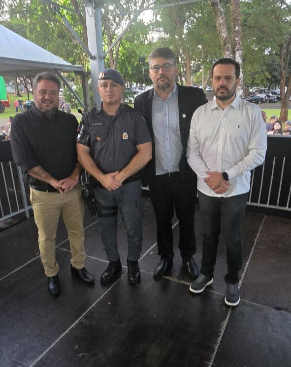 EM RIO PRETO: Vereadores de Catanduva participam do aniversário do 9º Batalhão de Ações Especiais de Polícia