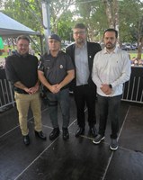 EM RIO PRETO: Vereadores de Catanduva participam do aniversário do 9º Batalhão de Ações Especiais de Polícia