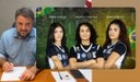Jogadoras homenageadas por Marcos Crippa foram convocadas pela Seleção Brasileira de Basquete Feminino Sub-19 Jogadoras homenageadas por Marcos Crippa foram convocadas pela Seleção Brasileira de Basquete Feminino Sub-19