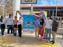 Manoel Gol de Ouro e Gleison Begalli participam do lançamento oficial do projeto Estação Arte-Robótica