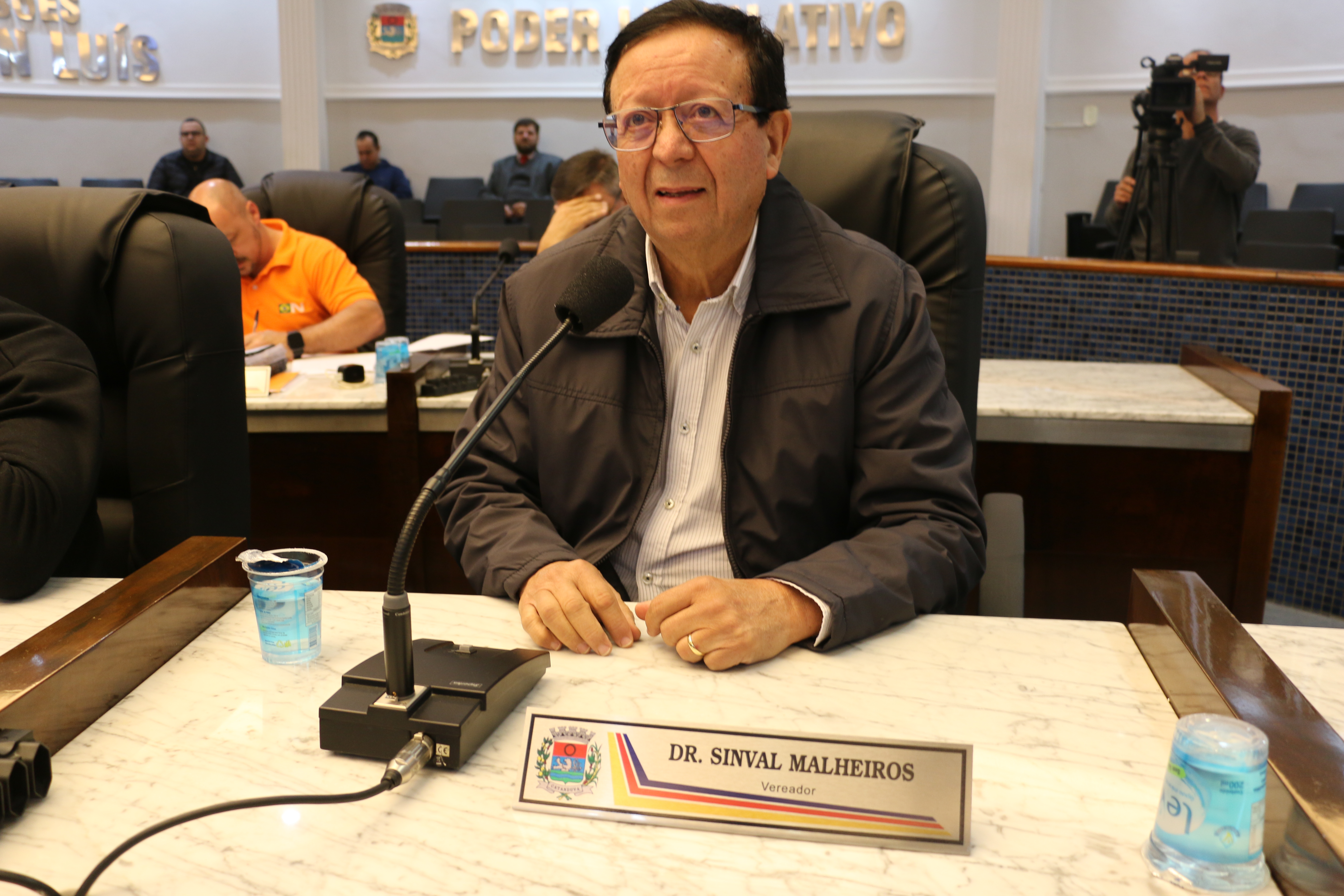 NOTA DO ESTADO DE SAÚDE DO VEREADOR DR. SINVAL MALHEIROS - quarta-feira, dia 27 de agosto