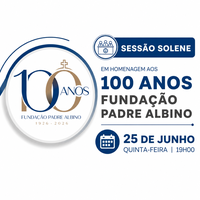 Por iniciativa de Marcos Crippa, Câmara agenda homenagem ao centenário da Fundação Padre Albino