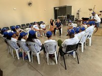 Vereador David Roger palestrou para jovens do Projeto JUAD Catanduva